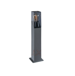 Słupek ogrodowy LAVEN 1xE27 grafitowy 50cm LOFT