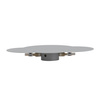 Tk Lighting CLOUD kinkiet SZARY 2xG9