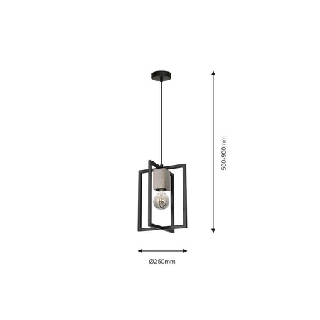 Lampa Wisząca Ralph 1xE27