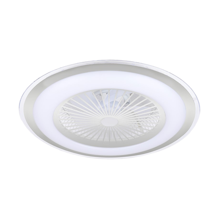 Lampowentylator ZEPHYR SILVER 48W LED+ PILOT