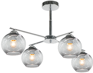 Lampa sufitowa Neapol 4xE27 chrom