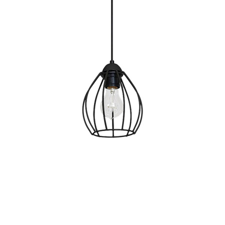 Lampa Wisząca DON BLACK 1xE27 czarna
