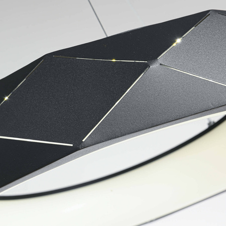 Light prestige Reus LED wiszaca czarna LP-8069/1P LED BK