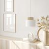 Lampa wisząca Dou White JUTA E27