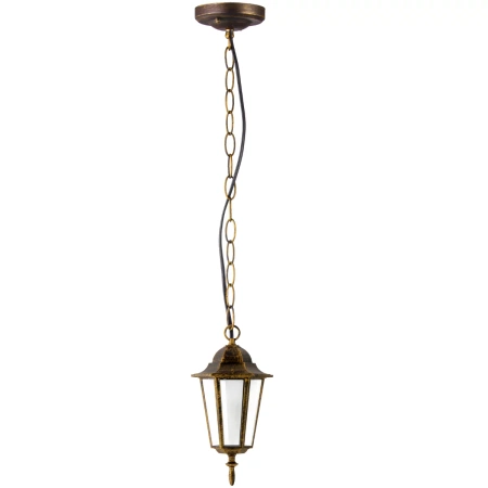 Lampa zewnętrzna LIGURIA wiszaca patyna 1xE27
