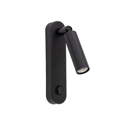 Kinkiet ENZO Black 1xG9