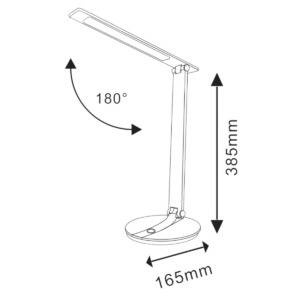 Lampa biurkowa Led SERRA Biała