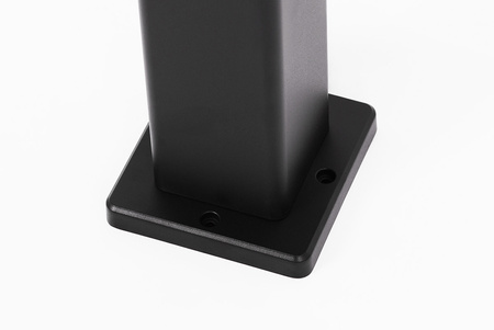 Czarna lampa ogrodowa, styl klasyczny, IP44 K-8208 z serii TAMIZA