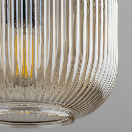 SOPHIA GREEN COGNAC LAMPA WISZĄCA 1XE14