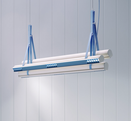 Kluś Lampa wisząca LED Tulip TU BUNCH ZW L=1131mm, DOT/Blenda, 43W, 3000K, DALI, COASTAL