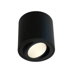 Oprawa OZZO ADA1-SH-212-B/BL natynkowa czarna mat IP44 wys.8cm