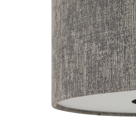 Lampa wisząca LAGO S szara tkanina 40cm Nowodvorski 11673