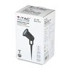 Oprawa Gruntowa Ogrodowa Wbijana Aluminium GU10 Czarna IP44 V-TAC VT-769 3 Lata Gwarancji