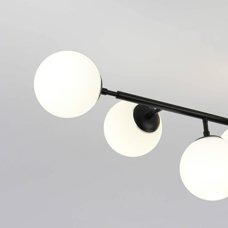 Lampa sufitowa Dorado 8xE14 czarna