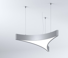 Oprawa MI-SAIL-S, zwieszana, 21W, 4000K, bez zasilacza, 24VDC, IP20, srebrny anoda