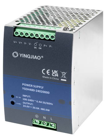 Zasilacz na szynę DIN 24V 20A 480W