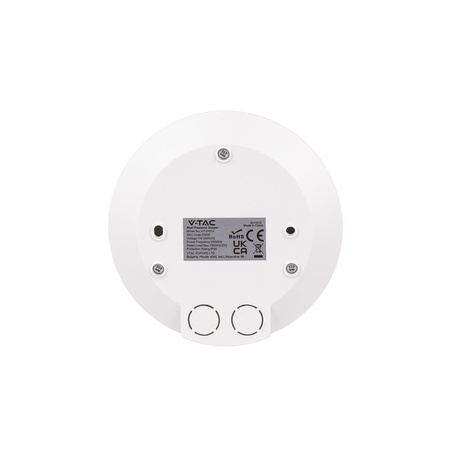 Czujnik Ruchu Obecności 360st V-TAC Natynkowy Sufitowy SLIM 25mm 360st fi76 1000W Biały VT-81014 5 Lat Gwarancji