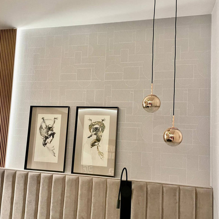 Light prestige Palla mała wisząca miedziana LP-2844/1P S MI