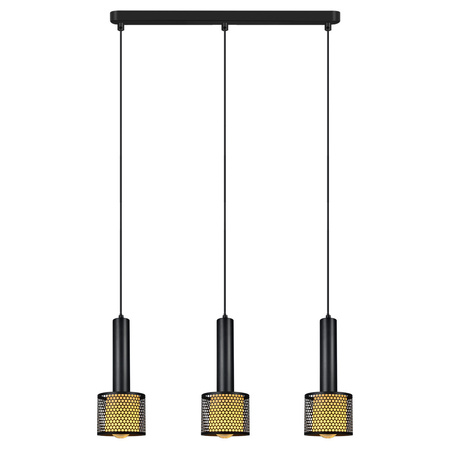 Lampa wisząca Amo czarna 3xE27