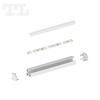 Profil LED P3-5  wąski narożny Linia Mikro 2000 mm biały lakierowany (nr kat 863511)