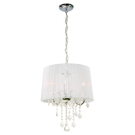 Mona 3 lampa wisząca srebrna LP-5005/3P