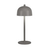 Lampka Biurkowa Nocna V-TAC 3W LED 30cm Ładowanie USB Ściemnianie Szara 