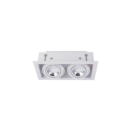 Nowodvorski Lampa podtynkowa biała DOWNLIGHT ES111