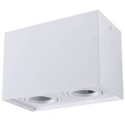 Oprawa natynkowa HADAR Q2 kwadrat biała 2xGU10