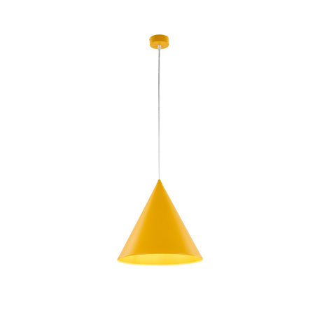 Lampa wisząca CONO Yellow 1xE27