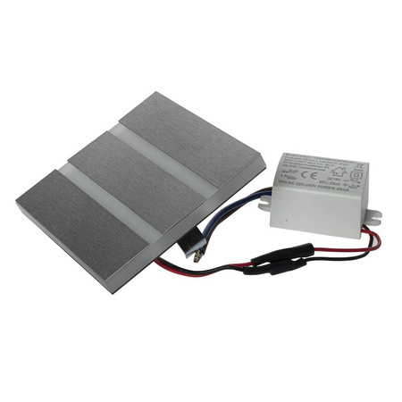 Lampa z diodami do szyn magnetycznych łamana 6W 4000K DDCX-GDZD6 - TYP A