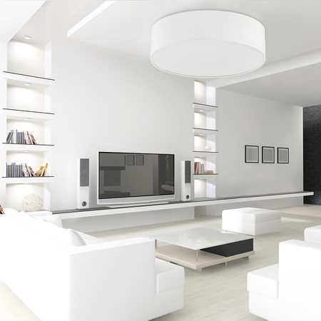 Lampa sufitowa RONDO White 4xE27 500