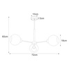 Lampa sufitowa K-4856 -LAMBERT