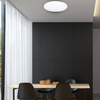 Sollux Lighting Plafon OZZY czarny LED kwadrat