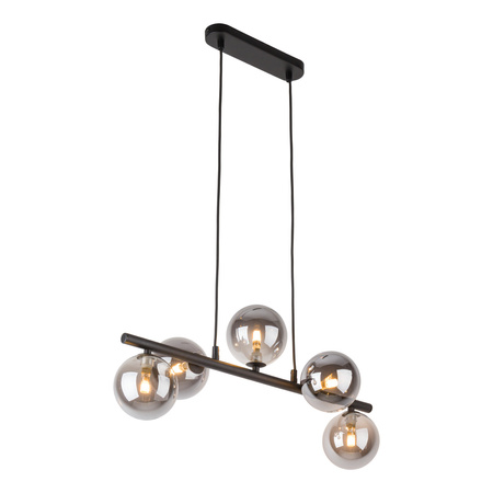 Lampa wisząca ESTERA Black 5xG9