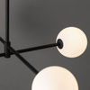 Lampa sufitowa SARIUS Black 4xG9 wysoka