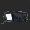 Projektor LED Solarny V-TAC 15W Pilot, AUTO, Timer, IP65 Czarny VT-102W 4000K 1800lm