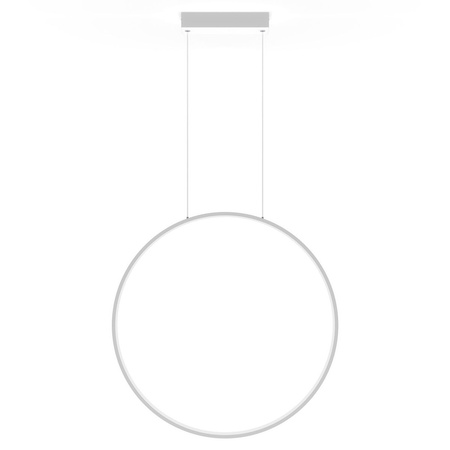 Lampa wisząca Mirror L biała IP44 LED CCT