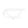 Plafon LED NEMO BLACK 17W z czujnikiem ruchu PIR