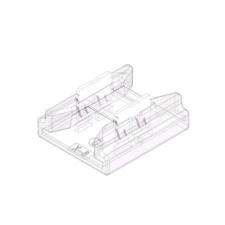 Złączka Zatrzaskowa do taśm SMD/COB Typ: Prosty 2Pin 8mm 4,5A