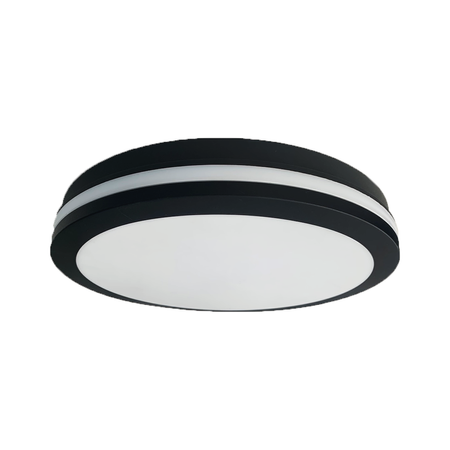 Plafon Marlon Led 18W 4000K okrągły czarny IP54