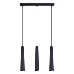 Lampa wisząca PRYSM 3L czarna