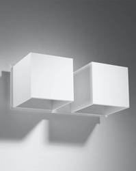 Kinkiet QUAD 2 biały