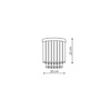Vetro kinkiet LP-2910/1W