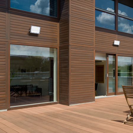 Naświetlacz Solarny Fokus 100W 1300lm 6000K z pilotem do bilbordów i reklam