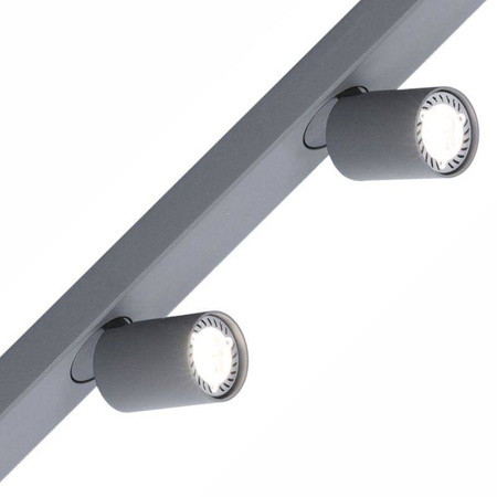Oprawa  OZZO Cleo 4-GR spot 4-50W szara