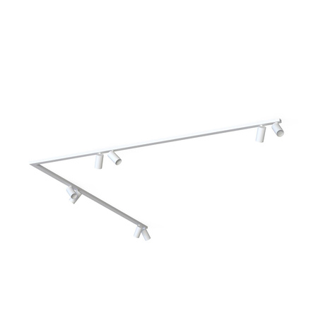 Nowodvorski Lampa sufitowa listwa reflektor biała MONO CORNER 2x200 