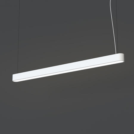 Nowodvorski Lampa wisząca biała SOFT LED 120X6 7537