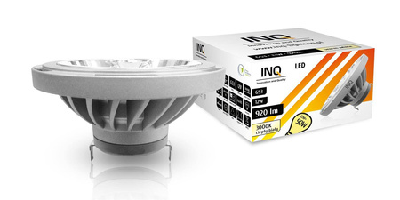 Żarówka LED AR111 G53 12W 830 12V 40^ 920lm szary INQ