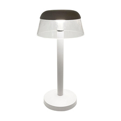 Lampka Biurkowa Nocna V-TAC 3W LED 28cm Ładowanie USB Ściemnianie Biała
