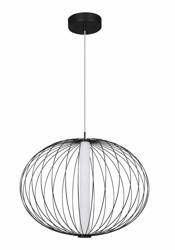 Light prestige Treviso wisząca mała czarna CCT LP-798/1P S BK